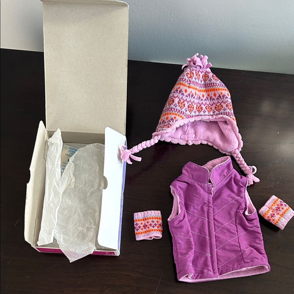 American girl doll winter accessories bnib